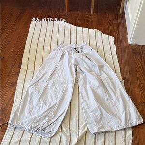 Reebok Light Gray Athletic Pants